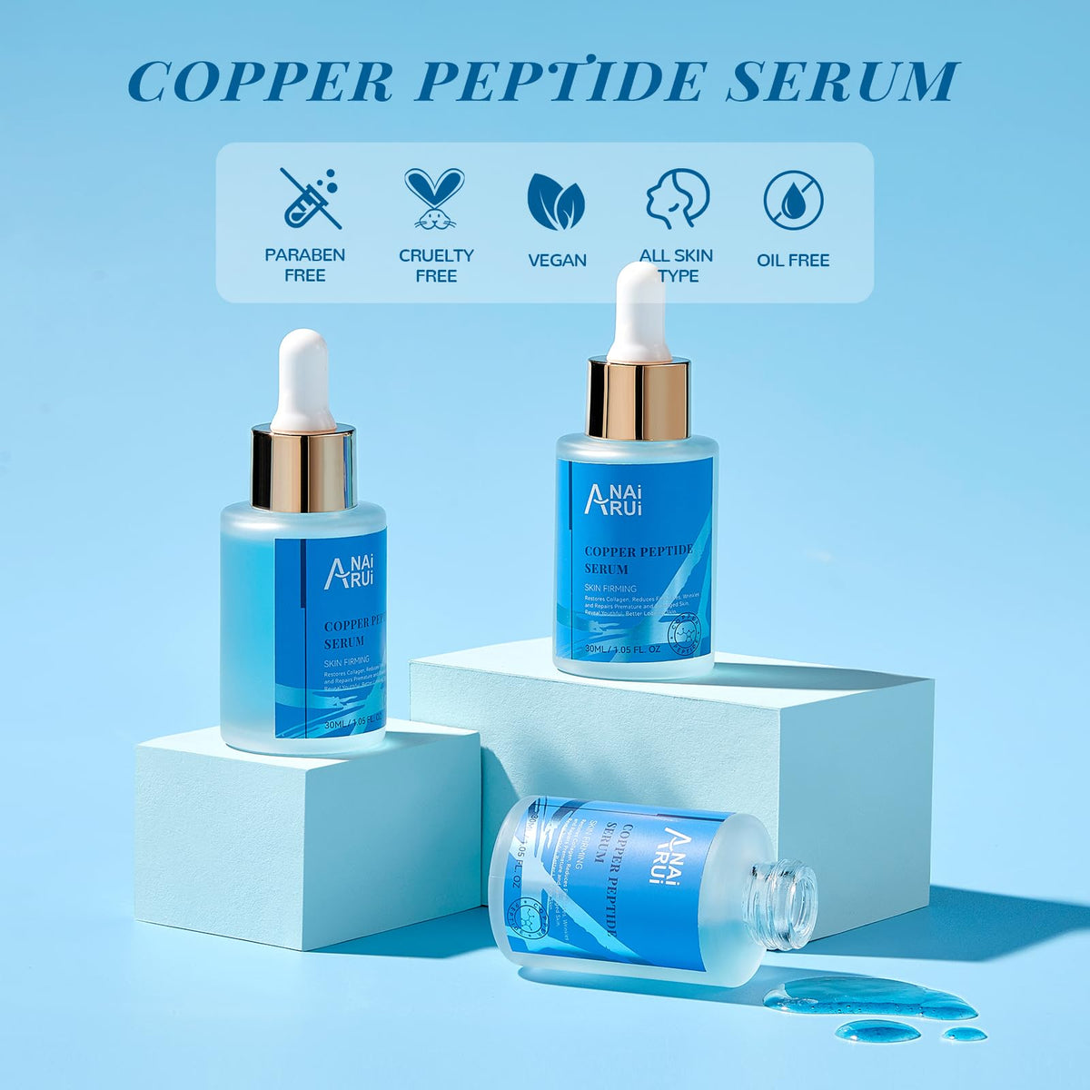 ANAI RUI All-skin-types friendly formula suitable for daily use.