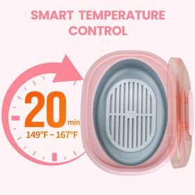 Ananelleo paraffin wax machine temperature panel showing controls for heat customization