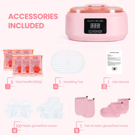 Ananelleo wax application accessories brush spoon and grid for tidy use