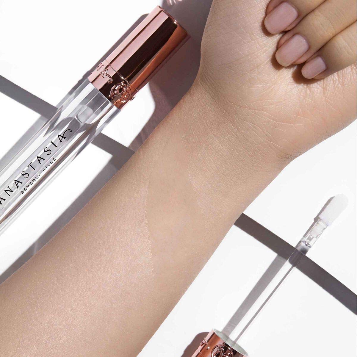 Anastasia Beverly Hills Crystal Gloss easy application on lips for high shine