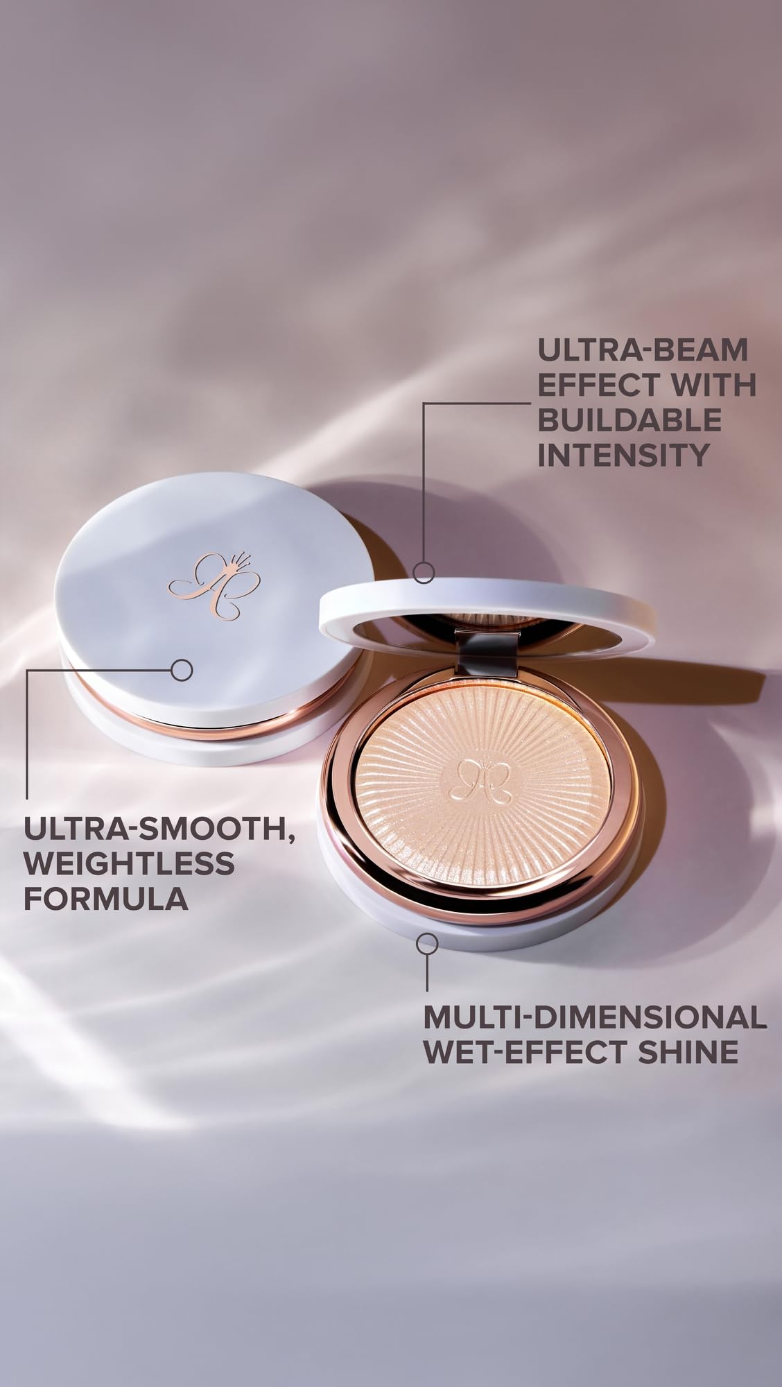 Anastasia Beverly Hills Glow Seeker Sun Idol close-up shows baked gel powder texture.