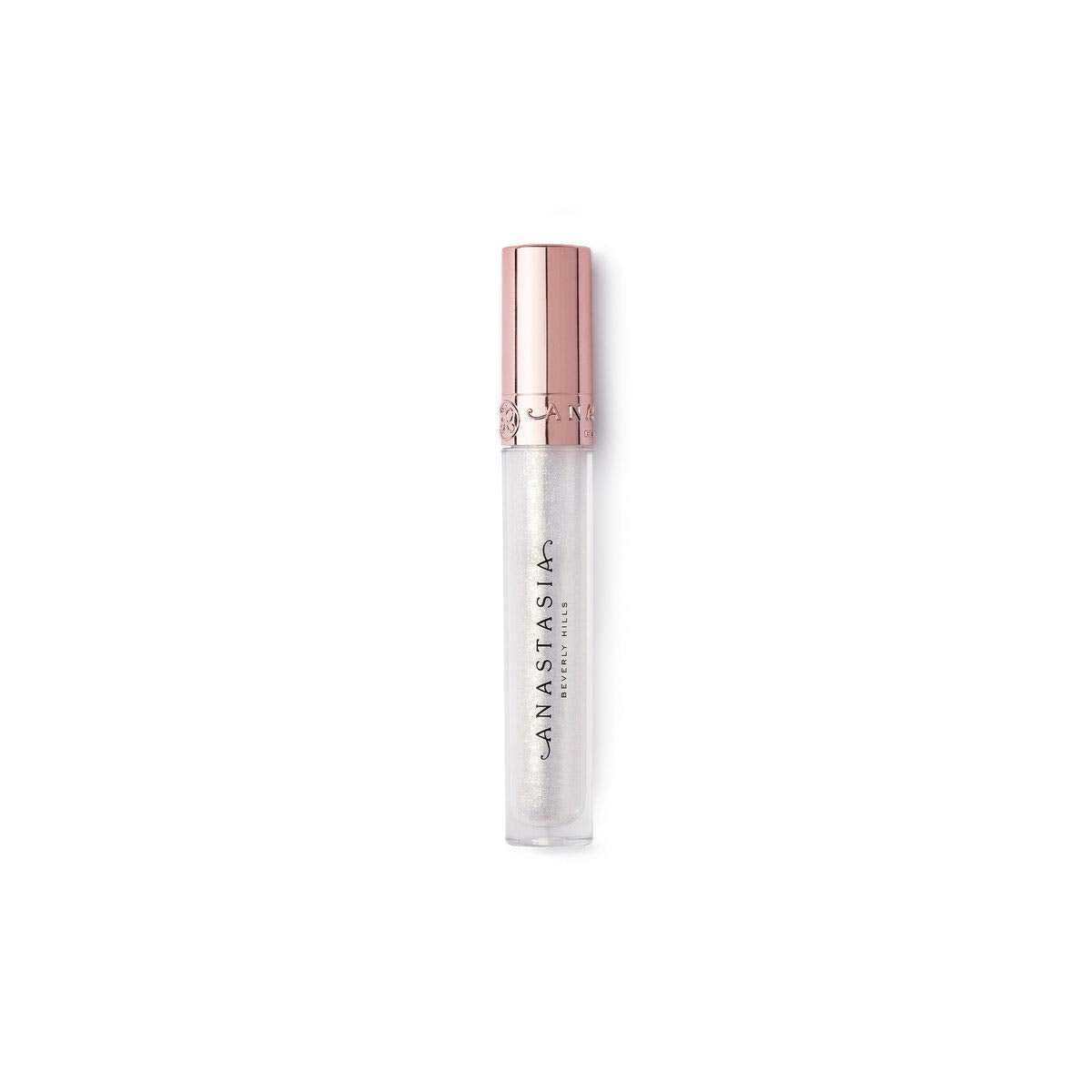Anastasia Beverly Hills Honey Diamond Gloss applicator closeup shows precise application.