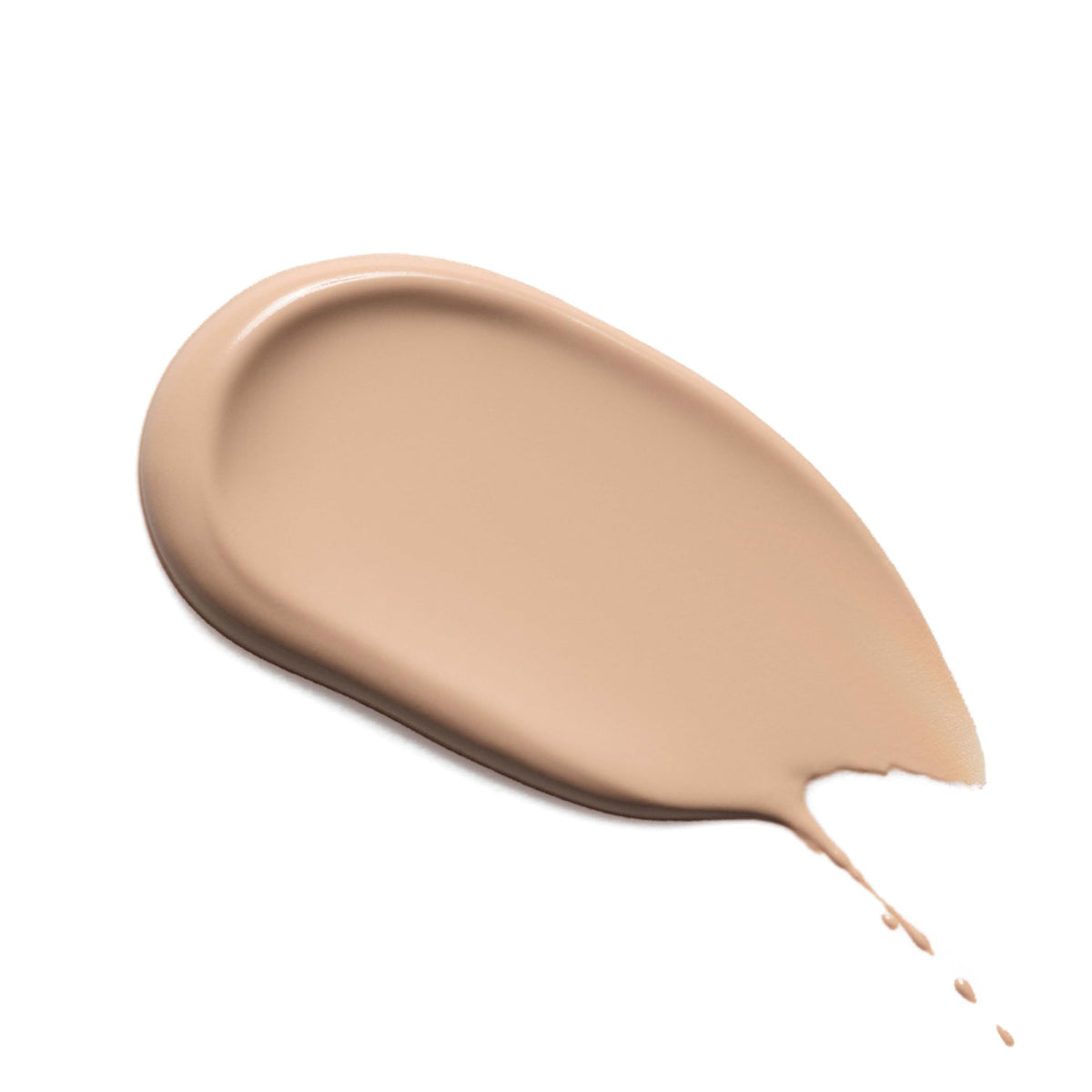 Close-up of Anastasia foundation texture smoothing skin and concealing pores.