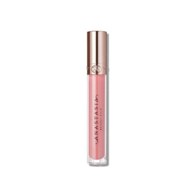 Anastasia Beverly Hills Lip Gloss Sun Baked being applied for glossy lips