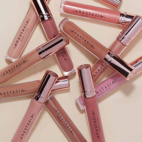 Anastasia Beverly Hills Toffee Rose vanilla-scented gloss for one-swipe shine.