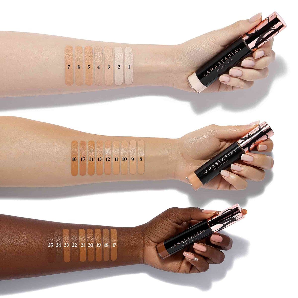 Anastasia Beverly Hills Magic Touch Concealer 3 instant-brightening for even skin tone.