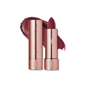 Anastasia Beverly Hills Matte Lipstick Blackberry bullet glides smoothly for precise color.