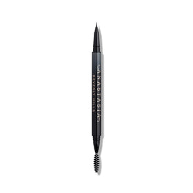 Anastasia Beverly Hills MicroStroke Brow Pen Granite close-up showing hair-like strokes and natural definition