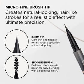 Anastasia Beverly Hills MicroStroke Brow Pen Granite natural-definition strokes for a seamless look