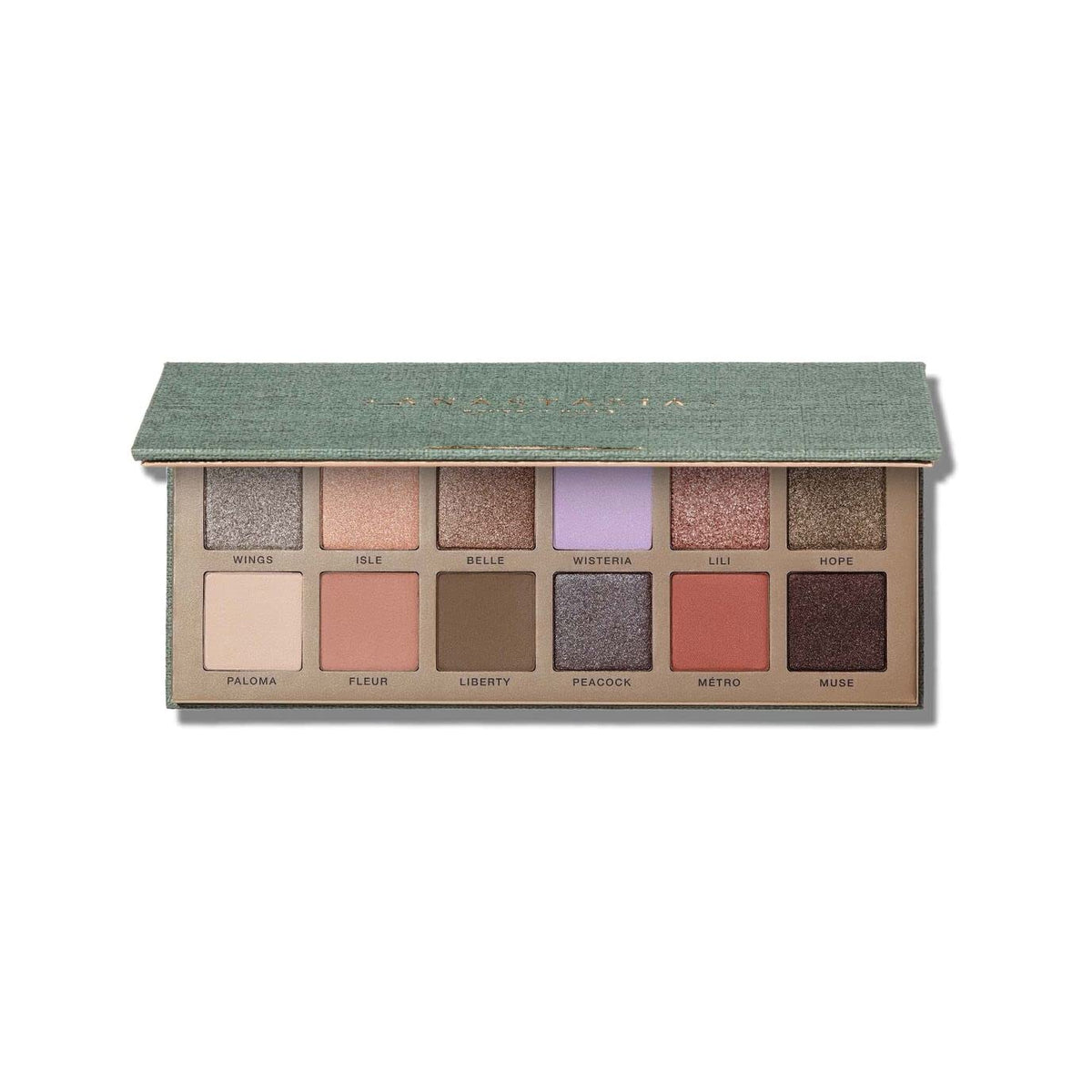 Anastasia Beverly Hills Nouveau Palette front view for on-the-go makeup.