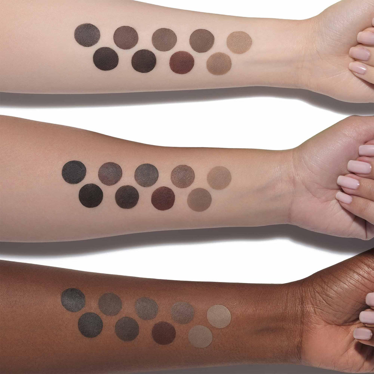 Anastasia Beverly Hills Volumizing Tinted Brow Gel Auburn long wear look.