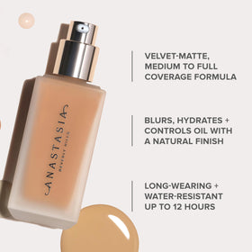 Anastasia Beverly Hills zero flashback oxidation photos feature true color in light.