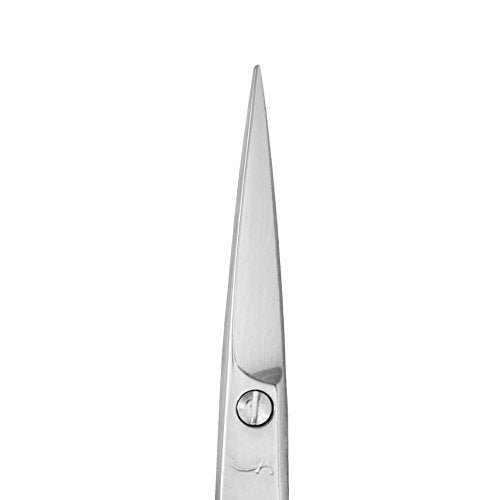 Anastasia Beverly Hills scissors with tapered blade for clean brow shaping.