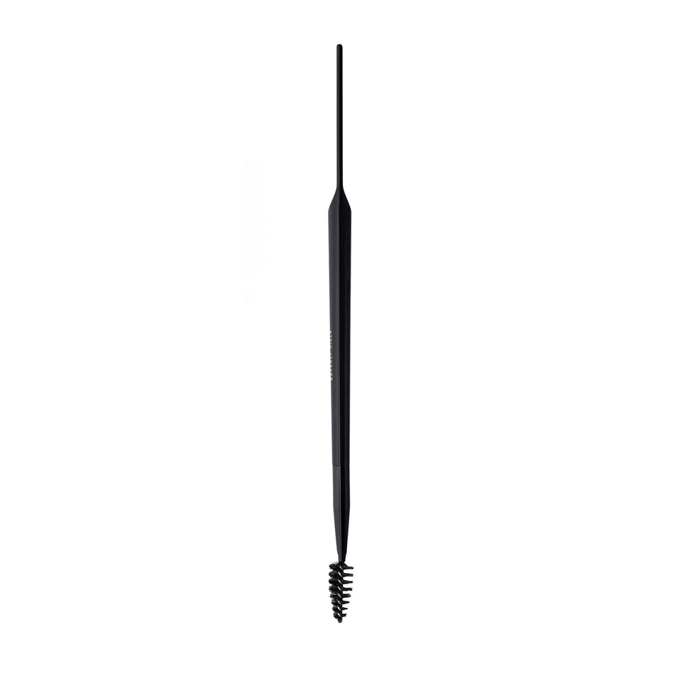 Anastasia Beverly Hills Brow Freeze dual-ended applicator with spoolie and spatula for precise brow shaping.