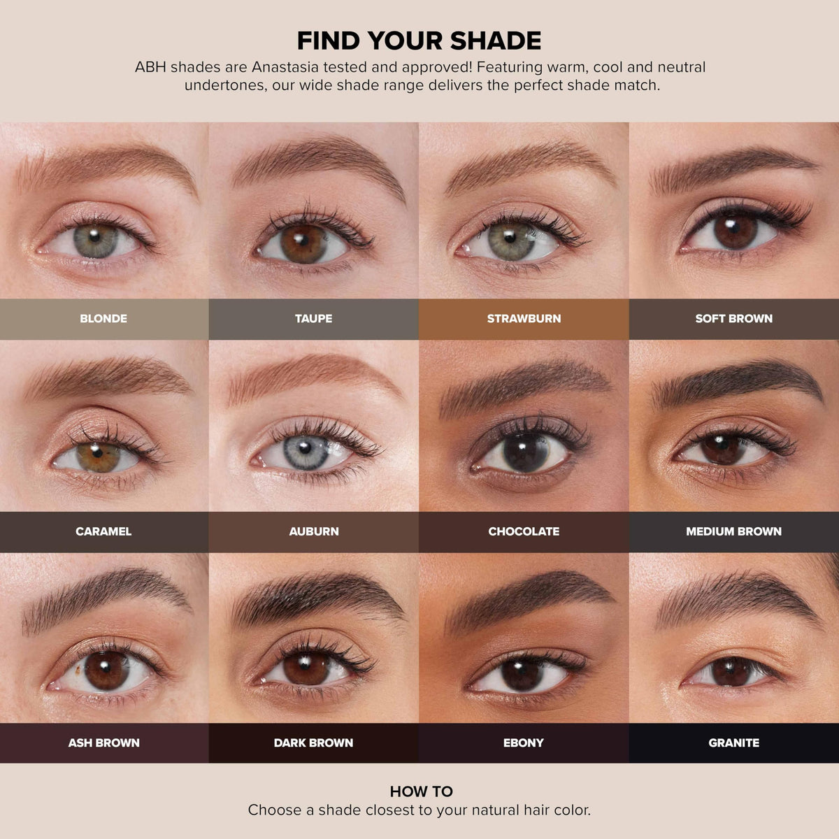 Ideal for feathered brow looks and lifted arches with Brow Freeze.