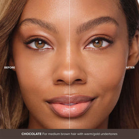 Anastasia Beverly Hills Brow Gel Chocolate swipe-on look with natural volume.
