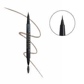 Anastasia Beverly Hills MicroStroke Brow Pen Chocolate close-up reveals a micro-fine brush tip for precision.