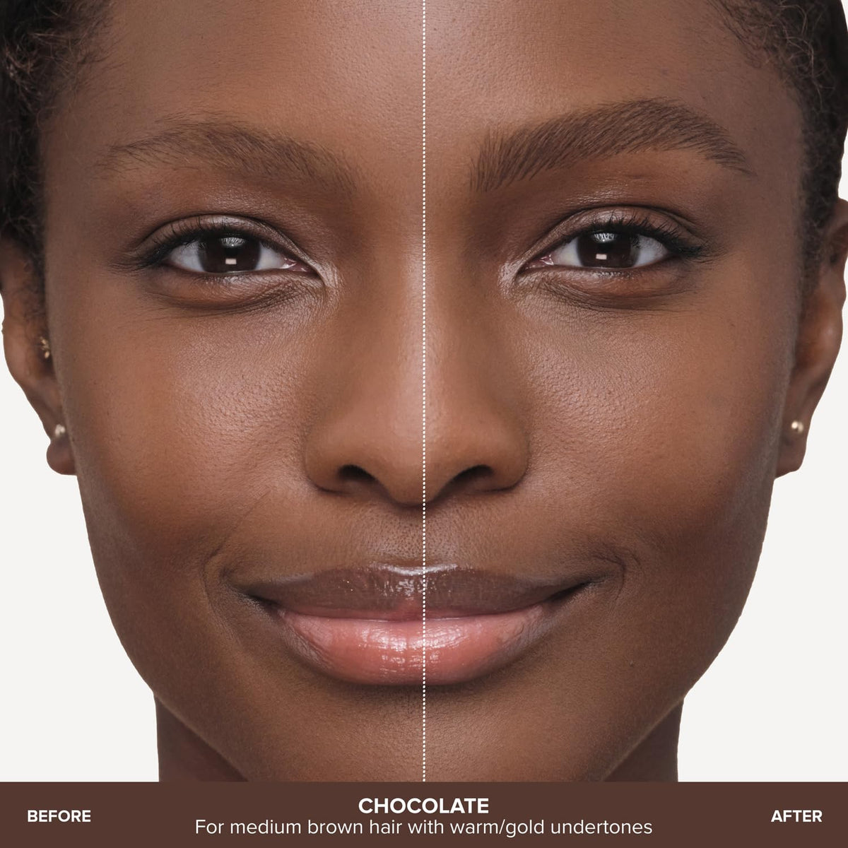 Anastasia Beverly Hills MicroStroke Brow Pen Chocolate applied strokes create a defined brow shape.
