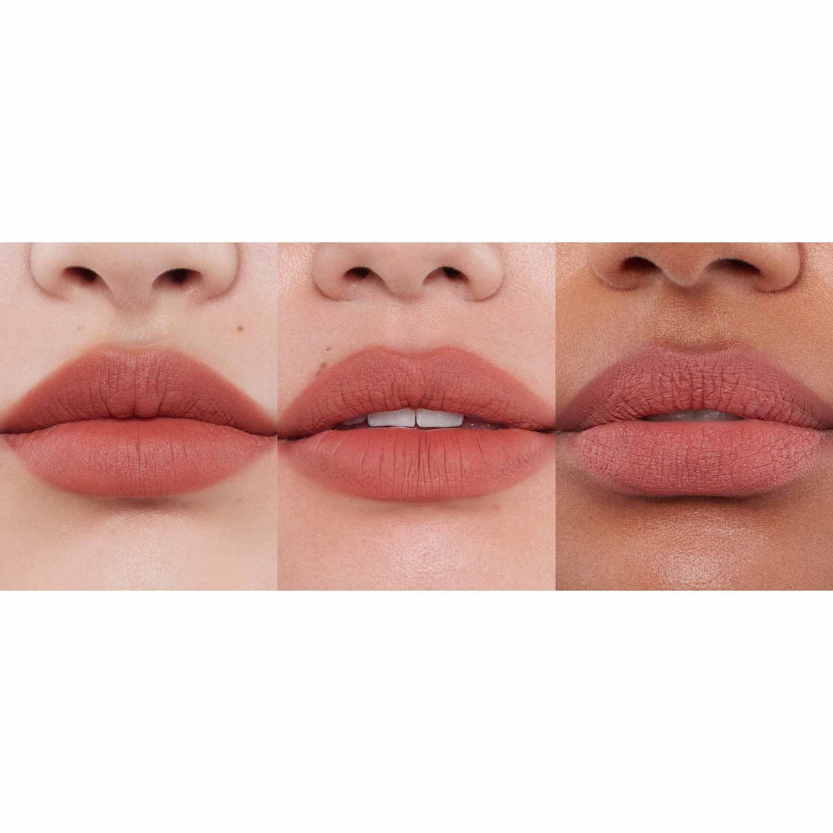 Anastasia Lip Velvet Parchment close-up texture shows velvet finish and smooth glide.