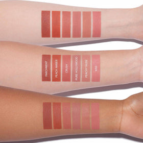 Packaging image for Anastasia Lip Velvet Parchment suggests premium design.