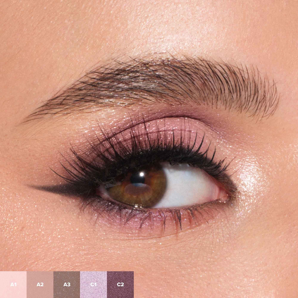 Anastasia Beverly Hills Mini Sugar metallic shade close-up for luminous accents.