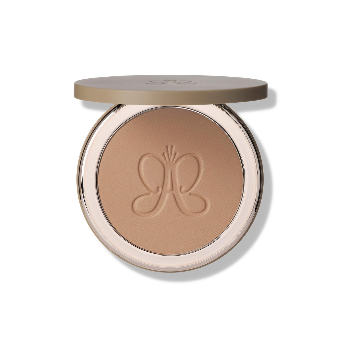 Anastasia Beverly Hills Smooth Blur Bronzer Sun Kissed Dreams compact closeup for silky natural warmth