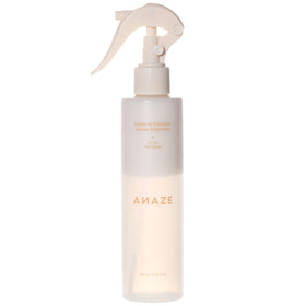 ANAZE Leave-In Collagen Serum bottle demonstrates lightweight hydration for dry hair.