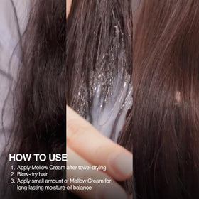 ANAZE Mellow Cream for color-treated hair provides ongoing conditioning without residue.