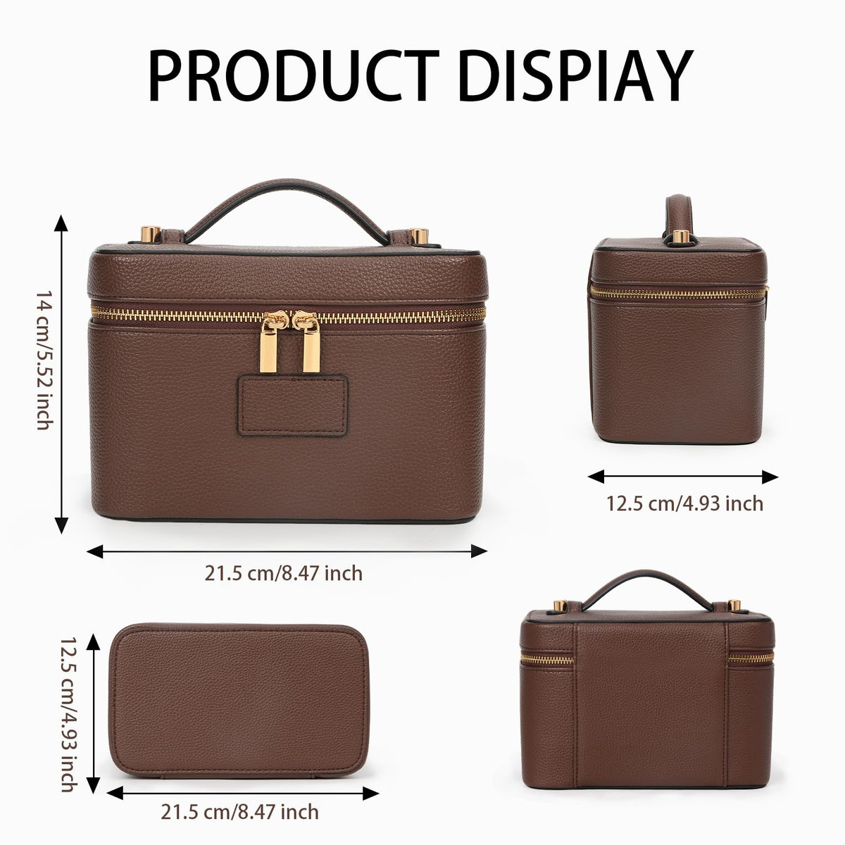 AnBlack travel-size toiletries fit neatly for weekend getaways.