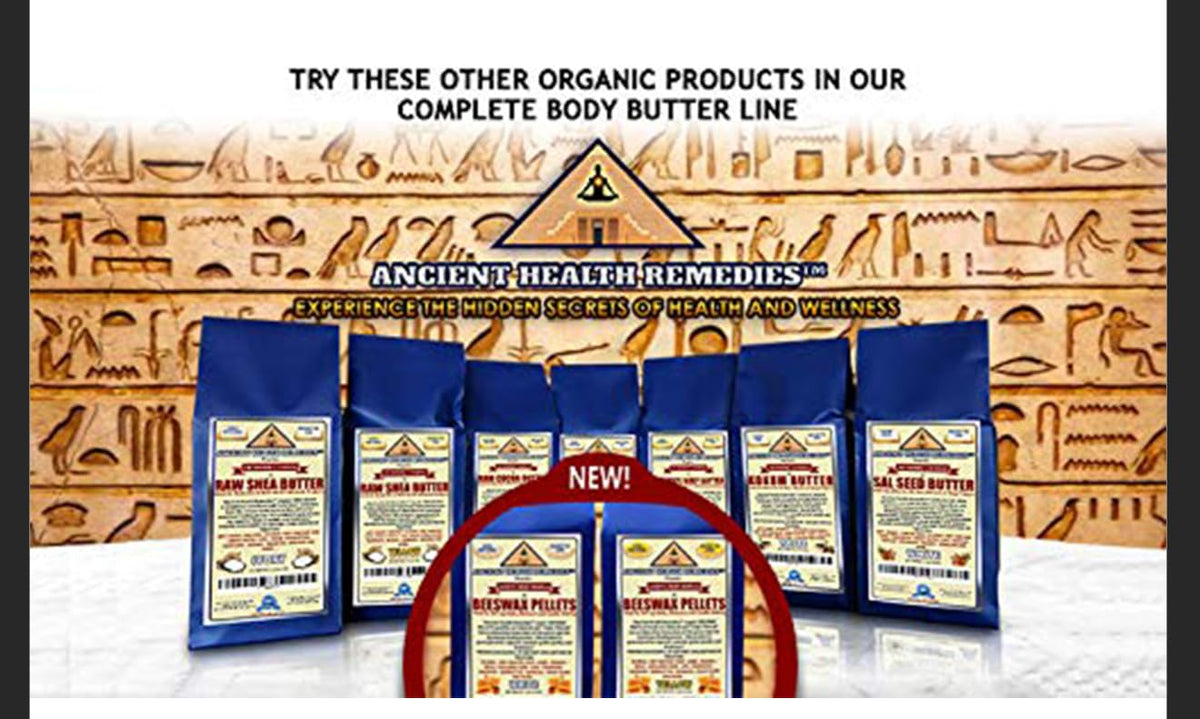 ANCIENT HEALTH REMEDIES cocoa butter block DIY-use ready for formulations