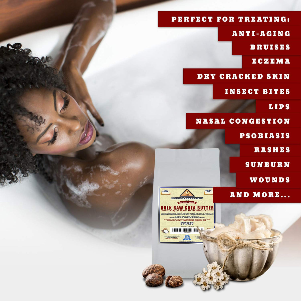 ANCIENT HEALTH REMEDIES texture close-up smooth ready-to-use butter