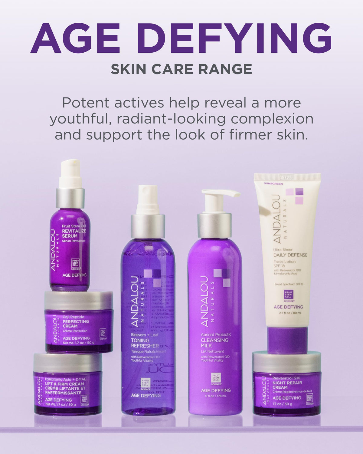 Areas around eyes, mouth, and forehead marked for fine lines care
