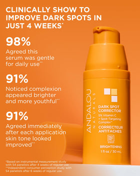 Andalou Naturals daily use application point demonstrates targeted care.