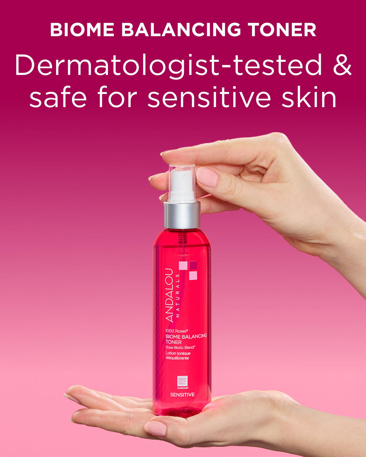 Andalou Naturals Hyaluronate and Aloe hydration for dry skin