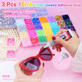 ANDGING tweezers and pickup pen included for precise placement