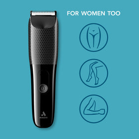 Andis Explorer soft-touch grip enhances control during longer grooming sessions