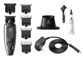 Andis GTX-EXO II trimmer side angle highlighting comfortable grip