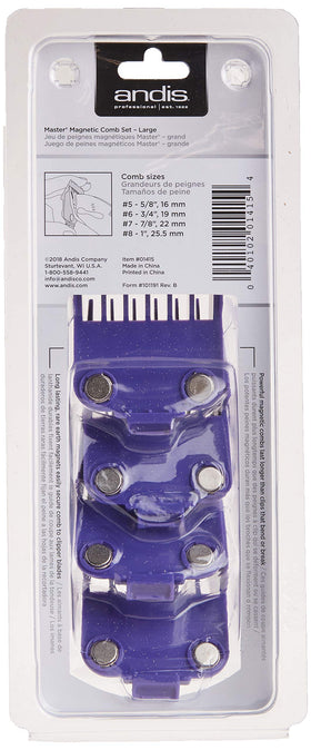 Andis 01415 combs feature durable blades for daily grooming routines