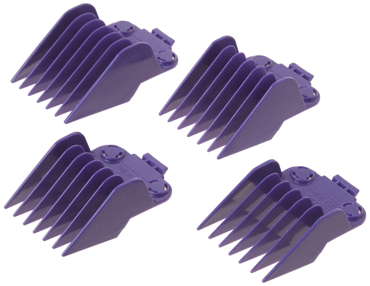 Ergonomic grip on Andis Master combs enhances control during precise styling