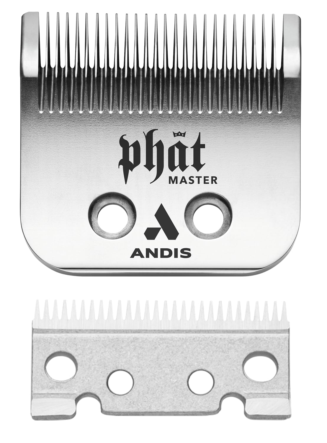 Andis Phat Master ML blade features 28-tooth carbon-steel for smoother results