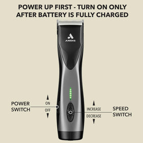 Andis Supra ZR II compatible with UltraEdge and CeramicEdge blades.