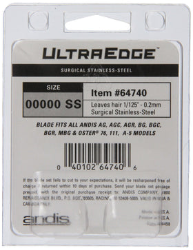 Andis Ultra Edge detachable blade is easy to clean and compatible with multiple Andis clippers.