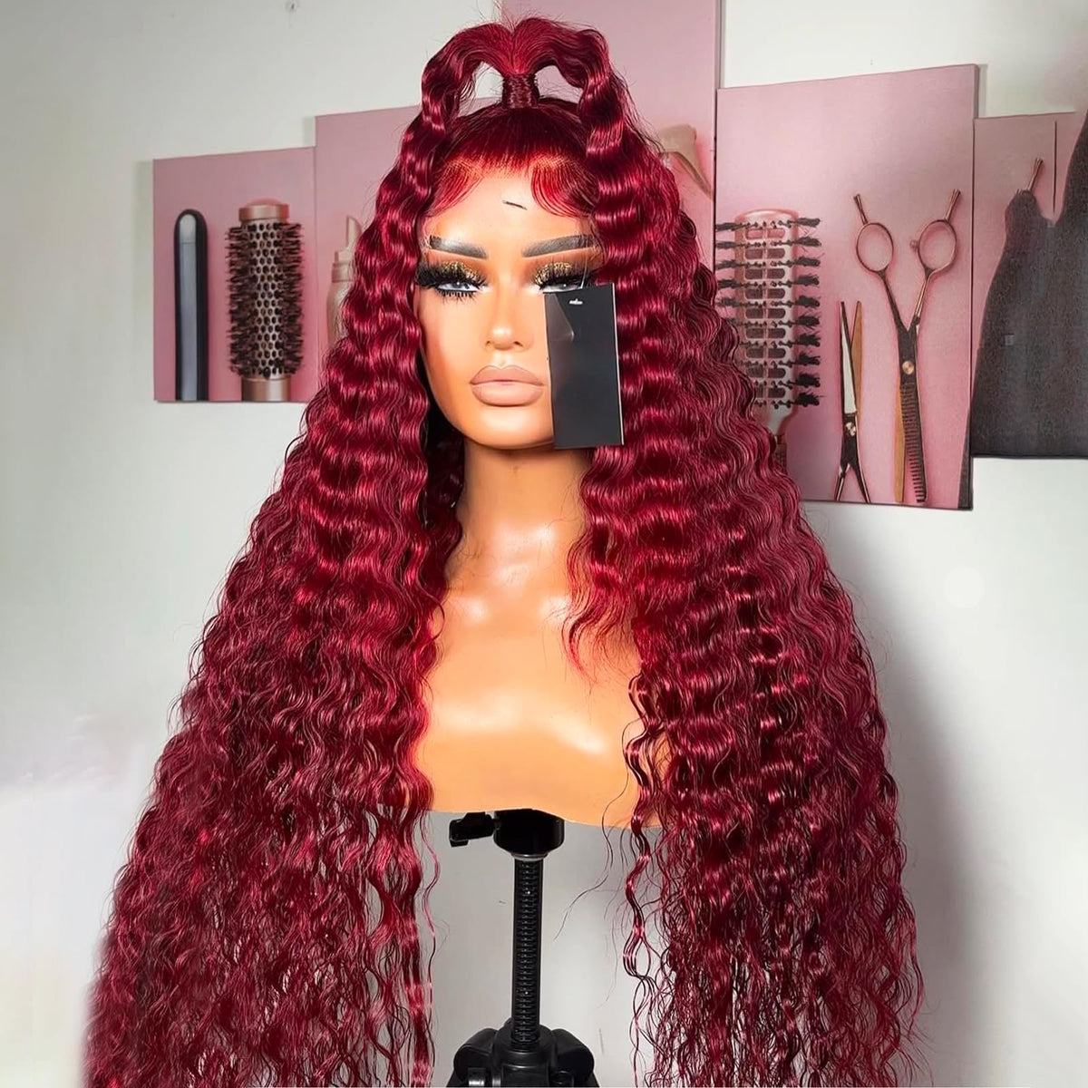 ANDRIA glueless cap with adjustable straps and combs eases daily wear