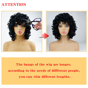 Andromeda heat-resistant synthetic wig suited for heat styling with care