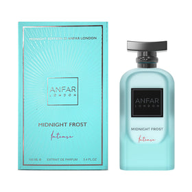ANFAR LONDON Midnight Frost notes graphic illustrating apple, lemon, plum profile for daytime wear.