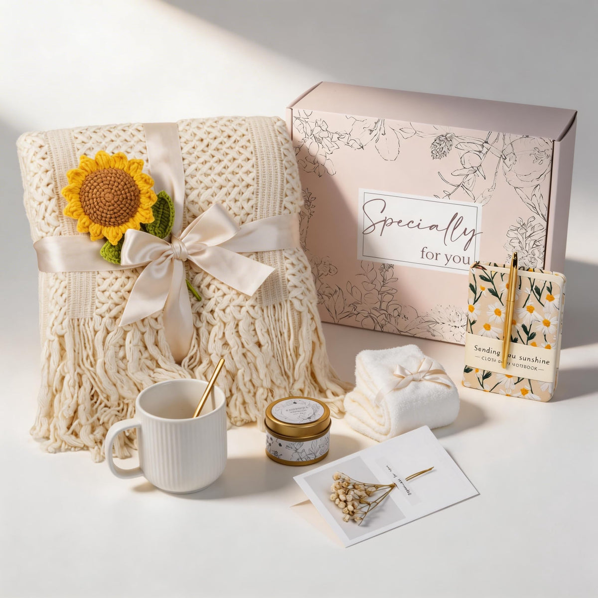 Anforsun elegant ceramic mug with spoon for soothing beverages and self-care rituals