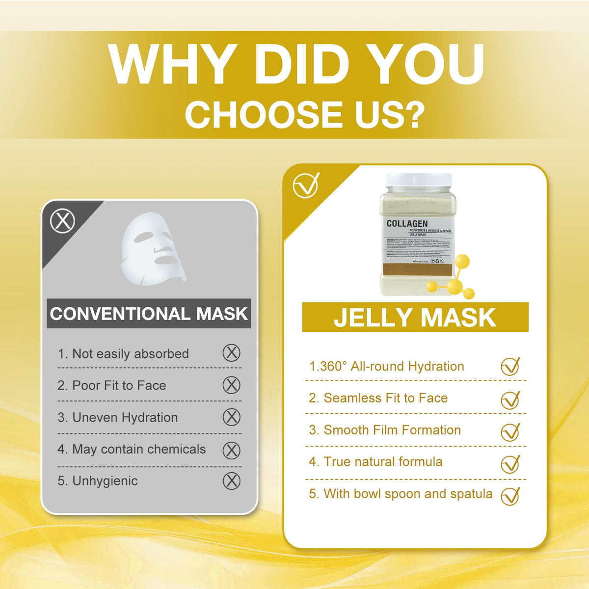 Angeland jelly mask all-skin-types gentle formula for dry skin.