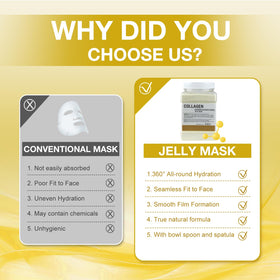 Angeland jelly mask all-skin-types gentle formula for dry skin.