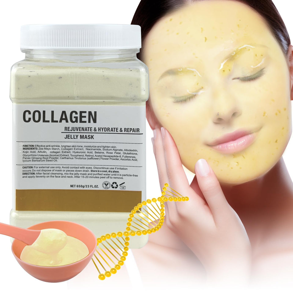 Angeland jelly mask face-application for deep hydration.