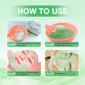 Angeland Jelly Mask glow after use for radiant, refreshed skin.